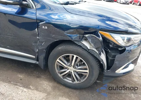 2019 Infiniti Qx60 Luxe z USA, uszkodzony, nr VIN 5N1DL0MM6KC509996